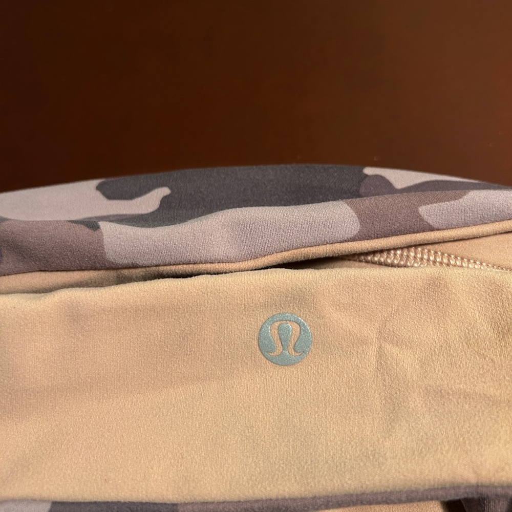 lululemon athletica Camouflage Sports Bra - Pink and Brown - Picture 4 of 5